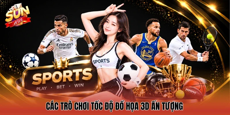 Các trò chơi tốc độ đồ họa 3D ấn tượng