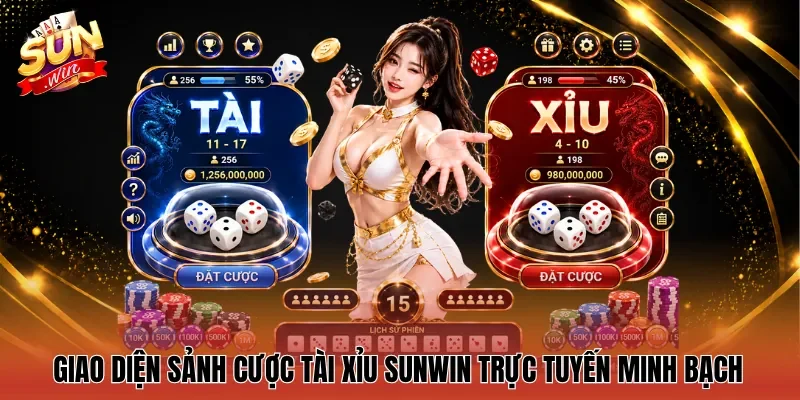 Giao diện sảnh cược tài xỉu sunwin trực tuyến minh bạch